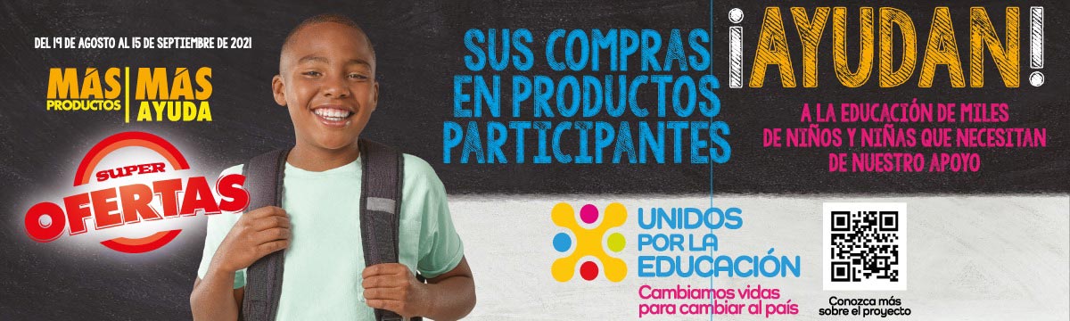 Corporación Favorita y sus supermercados apoyan a la educación de miles de niños y niñas del país Corporación Favorita y sus supermercados apoyan a la educación de miles de niños y niñas del país